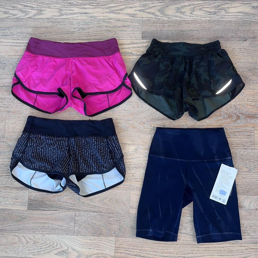 Lululemon Short Bundle x4